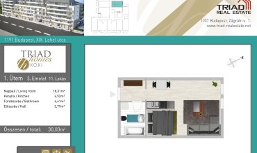 TRIAD HOMES – 3.EM / 11. – A ÉPÜLET