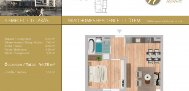 TRIAD HOMES RESIDENCE – 4.EM / 13.