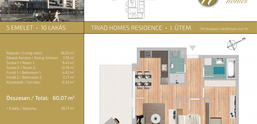 TRIAD HOMES RESIDENCE – 5.EM / 10.