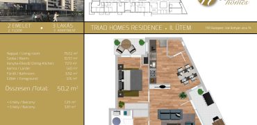 TRIAD HOMES RESIDENCE II. ÜTEM – 2.EM / 03.