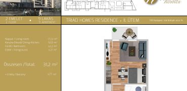 TRIAD HOMES RESIDENCE II. ÜTEM – 2.EM / 09.