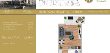 TRIAD HOMES RESIDENCE II. ÜTEM – 3.EM / 04.