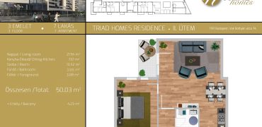 TRIAD HOMES RESIDENCE II. ÜTEM – 3.EM / 07.