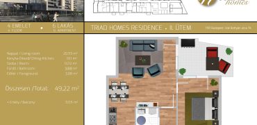 TRIAD HOMES RESIDENCE II. ÜTEM – 4.EM / 06.