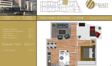 TRIAD HOMES RESIDENCE II. ÜTEM – 4.EM / 06.