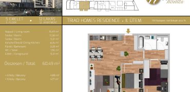 TRIAD HOMES RESIDENCE II. ÜTEM – 5.EM / 12.