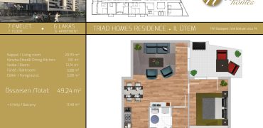 TRIAD HOMES RESIDENCE II. ÜTEM – 7.EM / 06.