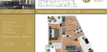 TRIAD HOMES RESIDENCE II. ÜTEM – 8.EM / 03.