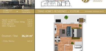 TRIAD HOMES RESIDENCE V. ÜTEM – 2.EM / 4.