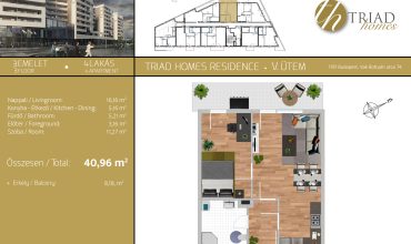 TRIAD HOMES RESIDENCE V. ÜTEM – 3.EM / 4.