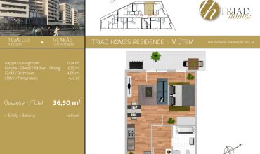 TRIAD HOMES RESIDENCE V. ÜTEM – 4.EM / 4.