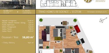 TRIAD HOMES RESIDENCE V. ÜTEM – 5.EM / 3.