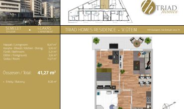 TRIAD HOMES RESIDENCE V. ÜTEM – 5.EM / 4.