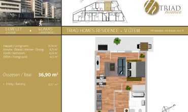 TRIAD HOMES RESIDENCE V. ÜTEM – 6.EM / 4.