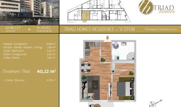 TRIAD HOMES RESIDENCE V. ÜTEM – 6.EM / 8.