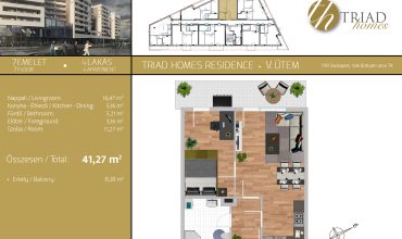 TRIAD HOMES RESIDENCE V. ÜTEM – 7.EM / 4.
