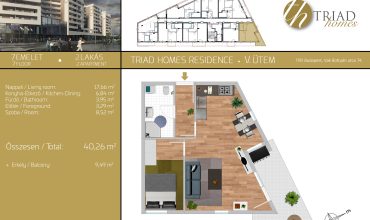 TRIAD HOMES RESIDENCE V. ÜTEM – 7.EM / 2.